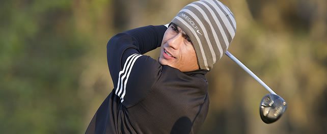 El canadiense Peter Campbell en acción durante la ronda final del Torneo de Clasificación para la temporada 2014 del NEC Series-PGA TOUR Latinoamérica en el campo Deer Run del Sun 'N Lake Golf Club en Sebring, Florida. / Peter Campbell of Canada during the final round of the NEC Series-PGA TOUR Latinoamérica Qualifying Tournament at the Sun 'N Lake Golf Club's Deer Run course in Sebring, Florida. (Scott Stevens/PGA TOUR)