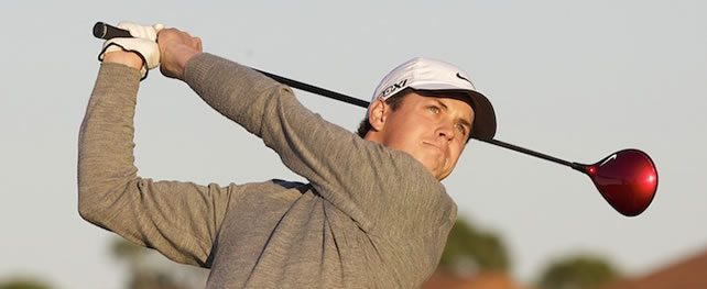 Cody Gribble de Dallas, Texas es uno de los que persigue a Will Coleman en Sebring. Scott Stevens/PGA TOUR