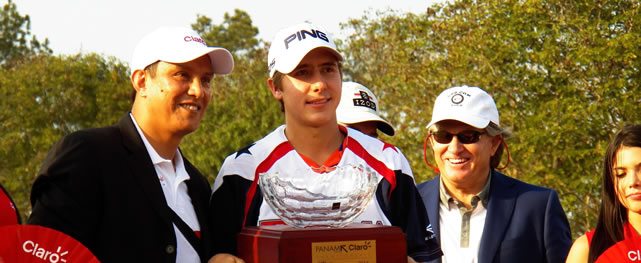 Premio y Honores para Ortiz en victoria del Web.com Panamá CLARO