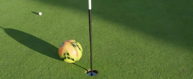 Video: Fútbol Vs. Golf, comercial de Nike