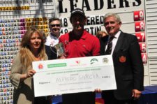 Entrega premios, Pablo Martín