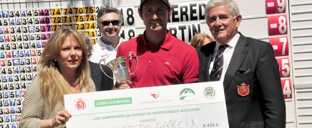Alfredo García Heredia logra victoria del Campeonato Profesional de España