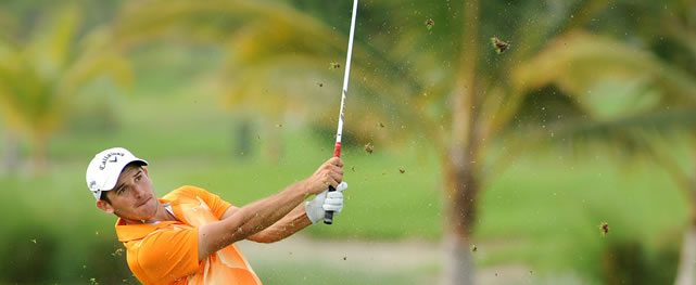 Río Hato, Panamá (MAYO 24, 2014): El argentino Julián Etulain durante la tercera ronda del Lexus Panama Classic en Buenaventura Golf Club. Enrique Berardi/PGA TOUR