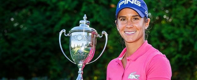 Azahara Muñoz conquista el Open de Francia 2014 (Cortesía Ladies European Tour-LET - Tristan Jones)