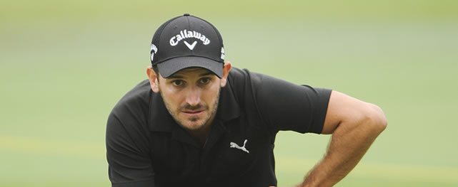 LIMA, PERU (OCT. 31, 2014) - El argentino Julián Etulain se prepara para hacer un putt en el hoyo 4 durante la segunda ronda del Lexus Perú Open presentado por Scotiabank en el campo de Los Inkas Golf Club. (Enrique Berardi/PGA TOUR)