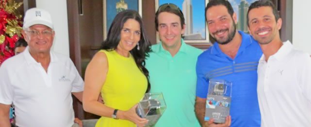 Gilberto Pérez, Anabelle Narbona, Jean Pierre De Roux, Luigi Bemporad (ganadores del 1er. Gross) y Miguel Ordoñez