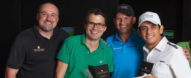 Ganadores de iGolf Majors - Daniel Ordonez y Guillermo Barreto