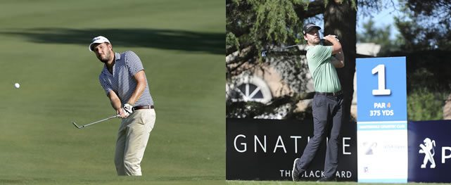 BUENOS AIRES, ARGENTINA (DIC. 4, 2014) - El italiano Jacopo Mazzola en el fairway del hoyo 14 durante la primera ronda del 109º VISA Open de Argentina presentado por Peugeot. Este evento es el último de la temporada 2014 del PGA TOUR Latinoamérica. (Enrique Berardi/PGA TOUR)