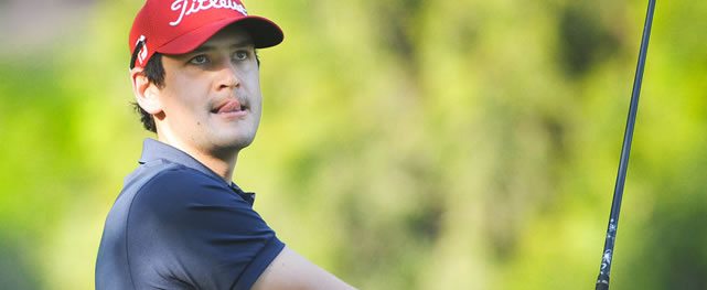 Colombiano Sergio Franky toma el liderato a la mitad en Lima. Foto (cortesía pgatour.com)
