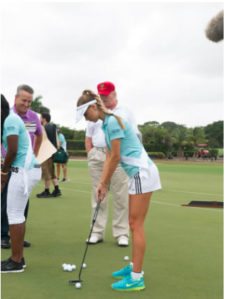 El Golf sedujo a las más bellas del mundo (cortesía Reuters/Miss Universe Organization)