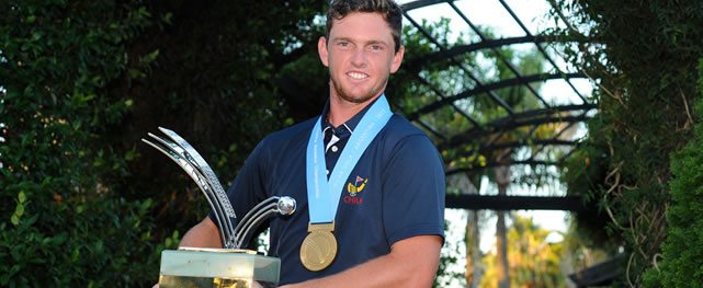 Matías Domínguez, ganador del LAAC 2015. Foto: LAAC/Enrique Berardi.