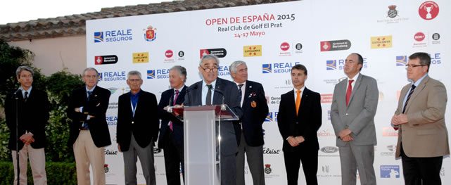 Open España 2015, recepción oficial Alfredo Vega
