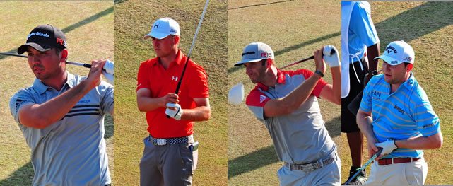 Cuatro en la punta del US Open (fotos Fairway)