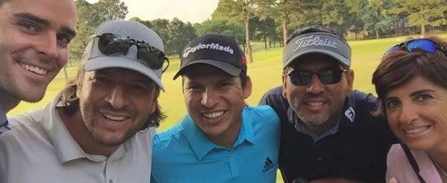 Andrés Romero y su equipo