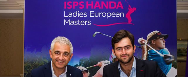 LET CEO Ivan Khodabakhsh con Sebastián Pinzón, La Padera de Potosi Event (cortesía ladieseuropeantour.com)