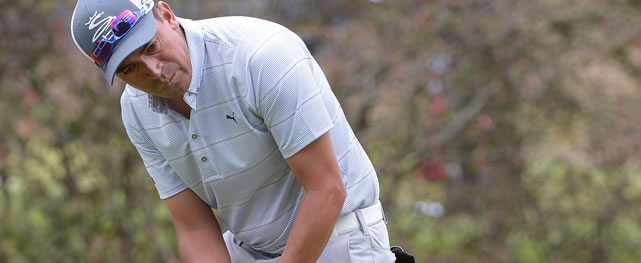 BOGOTA, COLOMBIA - SEPTEMBER 18: Jaime Clavijo of Colombia during the second round of the PGA TOUR Latinoamerica Volvo Colombian Classic presentado por Arturo Calle at Club Campestre El Rancho on September 18, 2015 in Bogota, Colombia. (Enrique Berardi/PGA TOUR)