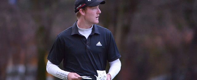 SANTIAGO, CHILE - OCTOBER 01: Tyler Weworski of the U.S hits from the 17th hole during the first round of the PGA TOUR Latinoamerica Hyundai - BBVA 89 Abierto de Chile at Los Leones Golf Club on October 1, 2015 in Santiago, Chile. (Enrique Berardi/PGA TOUR)