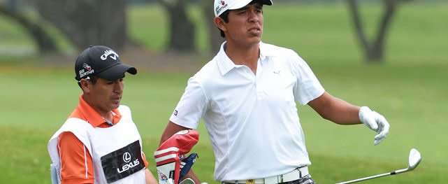 LIMA, PERU - NOV. 21, 2015: Augusto Núñez of Argentina on the first hole fairway during the third round of the PGA TOUR Latinoamerica Lexus Peru Open Presentado por Scotiabank at Los Inkas Golf Club on November 20, 2015 in Lima, Peru. (Enrique Berardi/PGA TOUR)