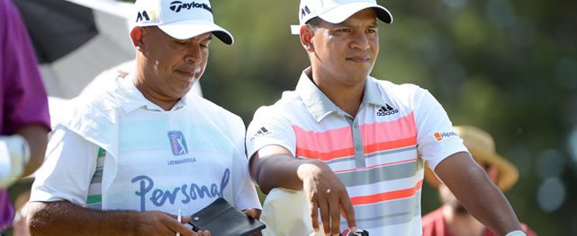 Fabián Gomez buscará este domingo el tercer título consecutivo en el Personal Classic (E.Berardi/PGA TOUR)