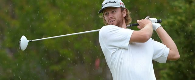 LUJAN, ARGENTINA - NOV. 8, 2015: Evan Harmeling de Estados Unidos durante la primera ronda del Personal Classic presentado por NEC este jueves por la mañana en el Club de Campos de Golf Las Praderas de Luján. (Enrique Berardi/PGA TOUR)