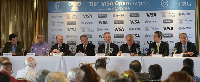 Conferencia de Prensa del 110° VISA Open de Argentina presentado por OSDE / Gentileza: Enrique Berardi/PGA TOUR