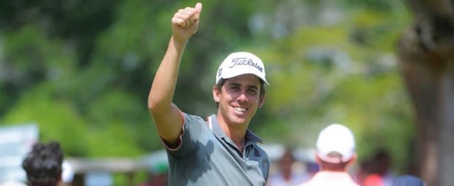 Con tres victorias en el año, el mexicano Rodolfo Cazaubón llega con ventaja en la lucha por definir al No. 1 del Tour. (Enrique Berardi/PGA TOUR)