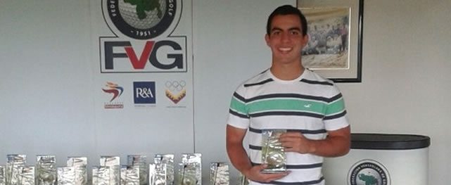 Stefan Holczer se coronó campeón del Abierto Juvenil Occidental (cortesía instagram.com/degagolf)