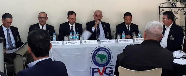 Junta directiva de la Federación Venezolana de Golf