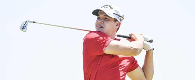 AGUASCALIENTES, MEXICO - MAY 19: Sebastian Vazquez of Mexico during the first round of the PGA TOUR Latinoamérica's 58th Abierto Mexicano de Golf at Club Campestre Aguascalientes on May 19, 2016 in Aguascalientes, Mexico (Enrique Berardi/PGA TOUR)