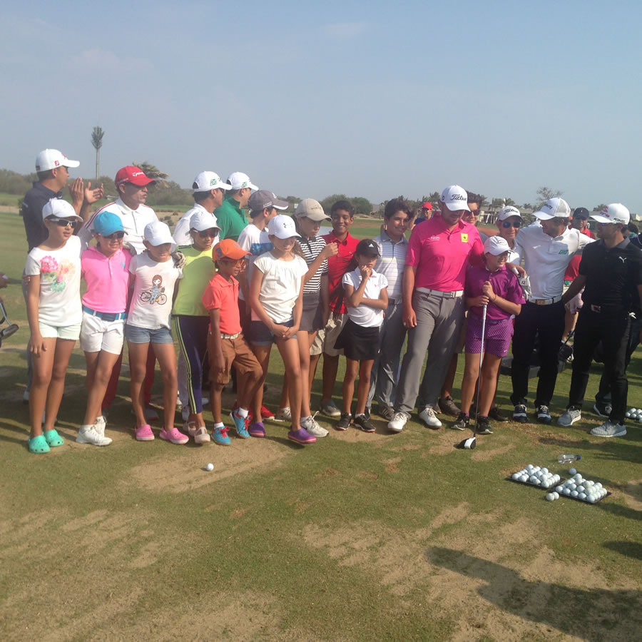 Clínica de golf en el Servientrega Championship by Efecty