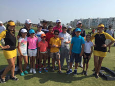 Clínica de golf en el Servientrega Championship by Efecty