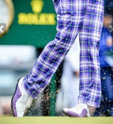 Escenas de un viernes interrumpido pero de gran colorido (cortesía R&A-R&A via Getty Images)