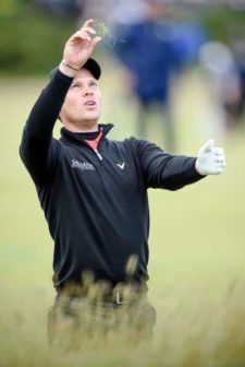 Escenas de un viernes interrumpido pero de gran colorido (cortesía R&A-R&A via Getty Images)