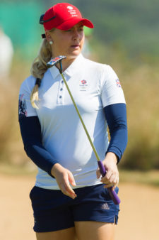 Charley Hull de Inglaterra (cortesía Tristan Jones/IGF)
