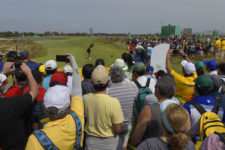Fans disfrutan el juego (cortesía Stan Badz/PGA TOUR/IGF)