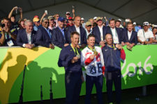 Los medallistas olímpicos (Photo Chris Condo//PGA TOUR/IGF)