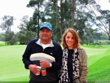 La diversión de posar para Fairway en el Colombia Open