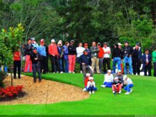 La diversión de posar para Fairway en el Colombia Open
