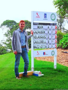 La diversión de posar para Fairway en el Colombia Open