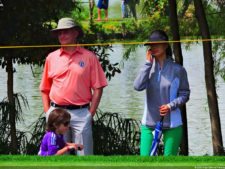 La diversión de posar para Fairway en el Colombia Open