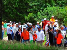 La diversión de posar para Fairway en el Colombia Open