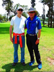 La diversión de posar para Fairway en el Colombia Open