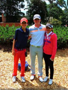 La diversión de posar para Fairway en el Colombia Open