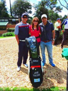 La diversión de posar para Fairway en el Colombia Open