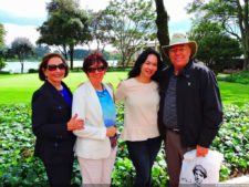 La diversión de posar para Fairway en el Colombia Open