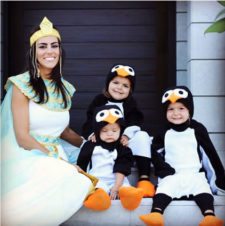 Esposa e hijos de Luke Donald (cortesía Twitter)