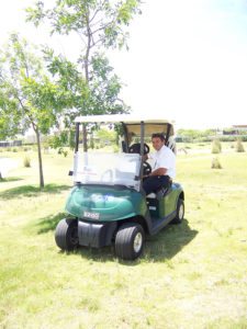Posando para Fairway desde Argentina