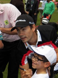 Posando para Fairway desde Bogotá