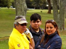 Posando para Fairway desde Bogotá