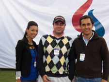 Posando para Fairway desde Bogotá